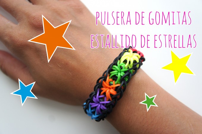 Pulsera de gomitas - Estallido de estrellas