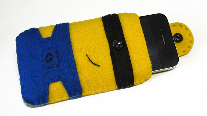 Funda para el movil minion