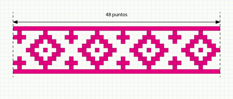 patrón tapestry cesto con tapa